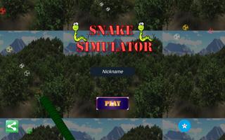 Sliter Snake Forest Simulator Offline Cartaz