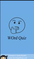 Words Quiz Affiche