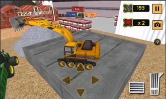 Tractor & Excavator simulator Affiche