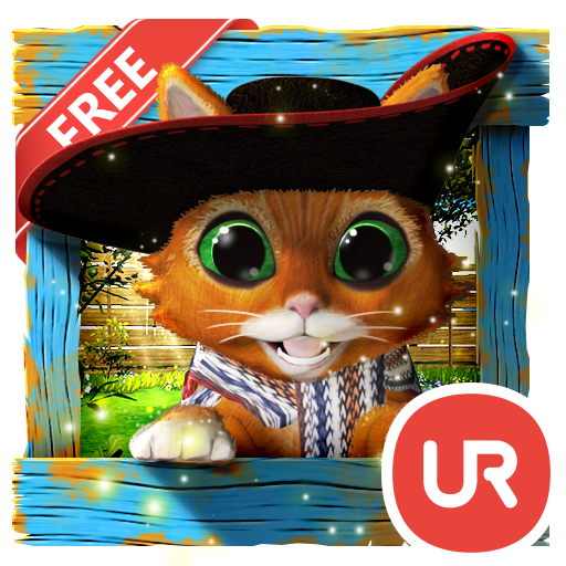 UR 3D Cute Kitten Wallpaper