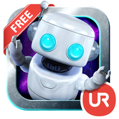 UR 3D Space Robot Live Theme icon