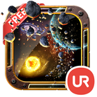 UR 3D Space Galaxy Live Theme icône