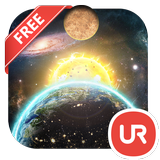 UR 3D Solar System Live Theme icône