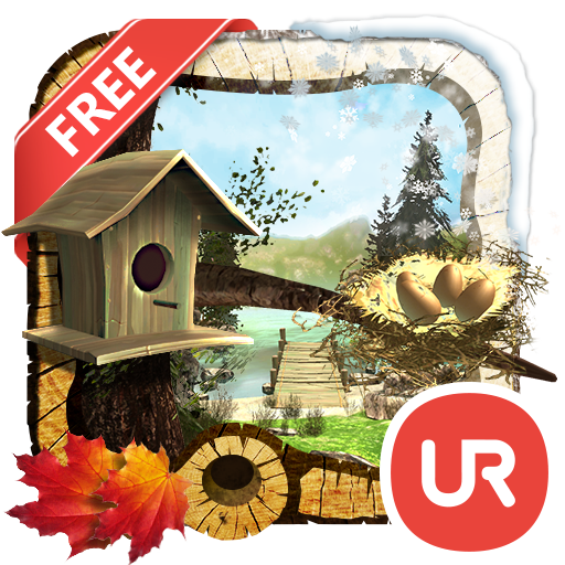 UR 3D Four Seasons Wallpaper