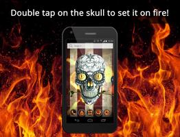 UR 3D Live Fire Skull Theme capture d'écran 2