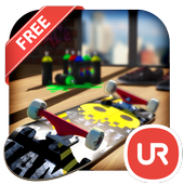 UR 3D Skateboard City Theme icon