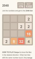 2048 puzzle Affiche