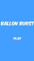 Ballon burst Affiche