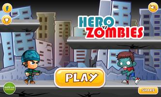 Hero Vs Zombie|Version 2 постер