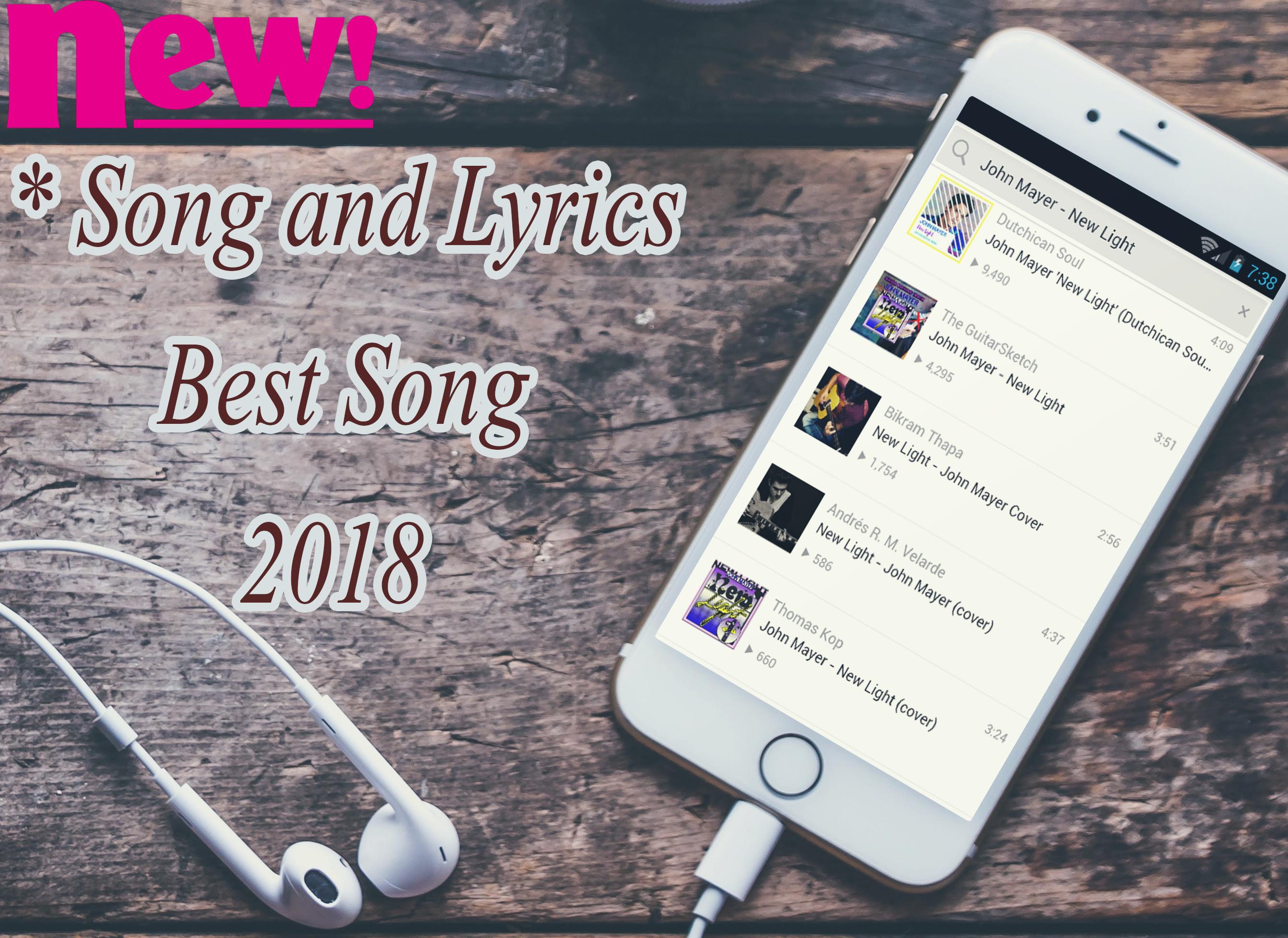 John Mayer - New Light new song lyrics 2018 APK voor Android Download
