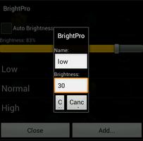 BrightPro capture d'écran 1