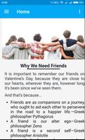 Valentine Quotes For Friends captura de pantalla 2