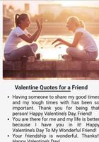 Valentine Quotes For Friends captura de pantalla 3