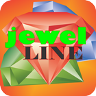 Line of Jewel Game icône