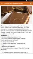 Brownies Recipes Free Ekran Görüntüsü 3