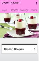 Dessert Recipes स्क्रीनशॉट 1