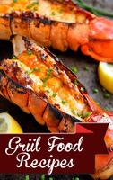 Grill food Recipes Affiche