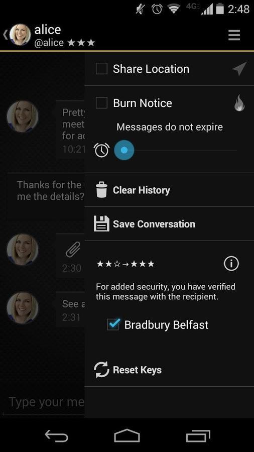 Silent Text for Android - APK Download
