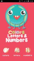 Colors, Letters & Numbers Affiche