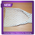 Crochet Afghan Patterns For Wedding Gift Amazing icône
