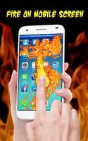 Fire Phone Screen Prank App | Fire Screen Affiche