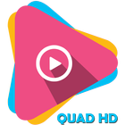 Quad HD Video Player | Ultra HD | Video Player icône