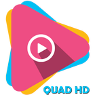 Quad HD Video Player | Ultra HD | Video Player أيقونة