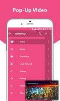 Quad HD Video Player | Ultra HD | Video Player تصوير الشاشة 2