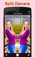 Split Camera الملصق