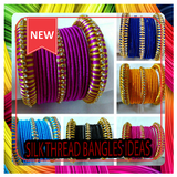 Silk Thread Bangles Ideas icône
