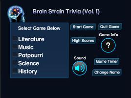 Brain Strain Trivia Vol.(I) plakat