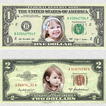 US Dollar Photo Frames