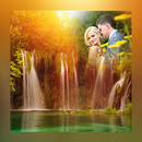 Colorful Waterfall Photo Frame-APK