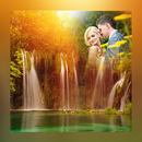 Colorful Waterfall Photo Frame APK