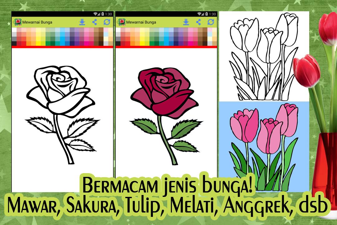 Mewarnai Bunga For Android Apk Download