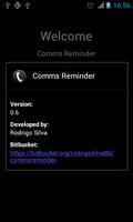 Comms Reminder تصوير الشاشة 1