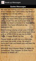 برنامه‌نما Break-up Messages عکس از صفحه