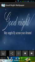 Good Night Wallpaper poster