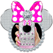 Silver Diamond Minny Bowknot Theme