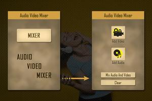 Audio Video Mixer Affiche