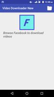 Video Downloader for Facebook постер