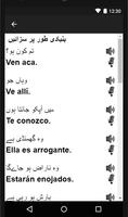 Urdu to Spanish for Beginners: Learn Spanish capture d'écran 1