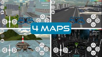 City Drone Flight Simulator poster