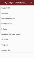 Taylor Swift Reputation lyrics screenshot 1