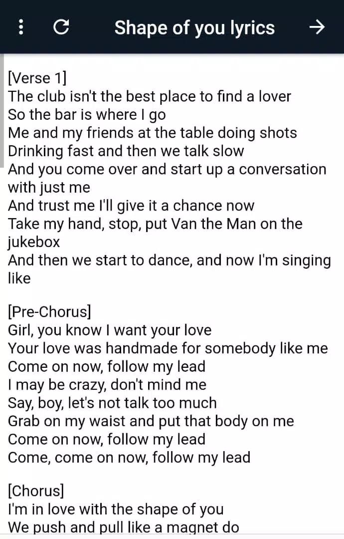 Shape Of You - Ed Sheeran  Tradução + Letra Original (Lyric