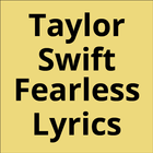 Taylor Swift Fearless lyrics आइकन