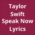 Taylor Swift Speak Now lyrics icône