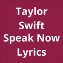 Taylor Swift Speak Now lyrics APK