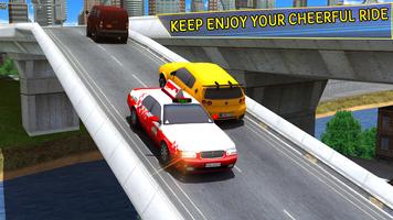 City Taxi Parking Driving Mania Game 3D Ekran Görüntüsü 3