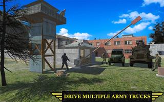 armé camion conduire : armée camion au volant Jeux capture d'écran 2